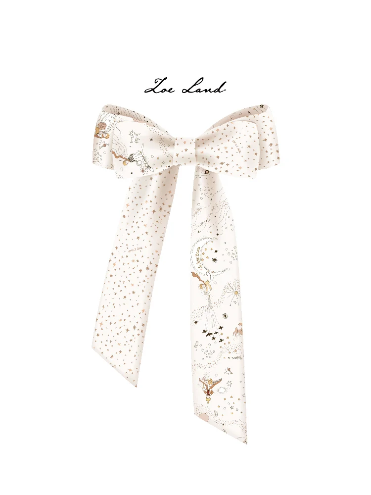 zoeland-original-silk-scarf-true-silk-silk-narrow-scarf-gift-box-hairband-bag-wrap-decorative-plant-floral-pattern-f