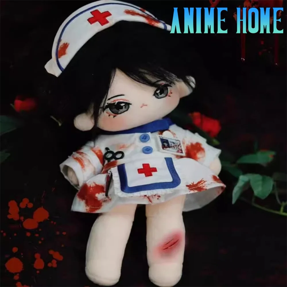 Original Halloween Angle Rose Nurse Suit For 10cm 20cm Doll Toy Costume Clothes Cosplay Hallowmas Kids Gift 52 Cute Pre-order