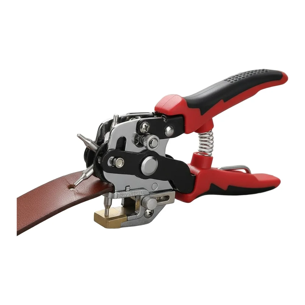 

Набор инструментов для пробивания отверстий в коже 6-в-1: дырокол для скрапбукинга, пробойник для кожи, ткани, картона, тонкого металла до 0,3 мм