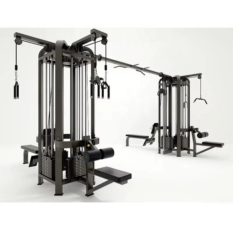 2025 Hot Sale Fitness Comprehensive Trainer - 8-Person Multi-Functional Device, Commercial Gyms & Fitness Centers Group Workouts