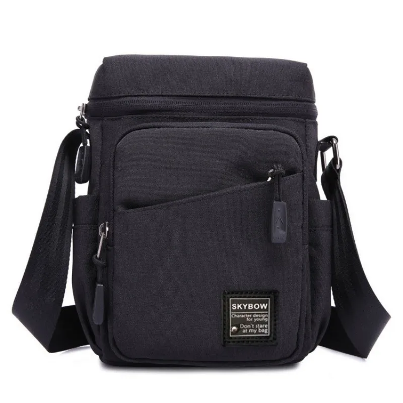 Chikage, nuevos bolsos de mensajero de tela Oxford, bolso de hombro para hombre, bolsos diagonales de ocio para exteriores, bolsos multifuncionales de moda que combinan con todo