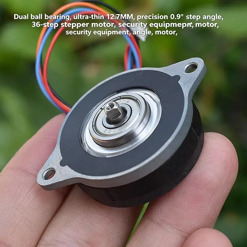 Hot 14HK0406-11N NEMA14 0.9 Degree Mini 36mm Round Thin Stepper Motor 2-Phase 4-Wire Stepping Motor For 3D Printer CNC Robot