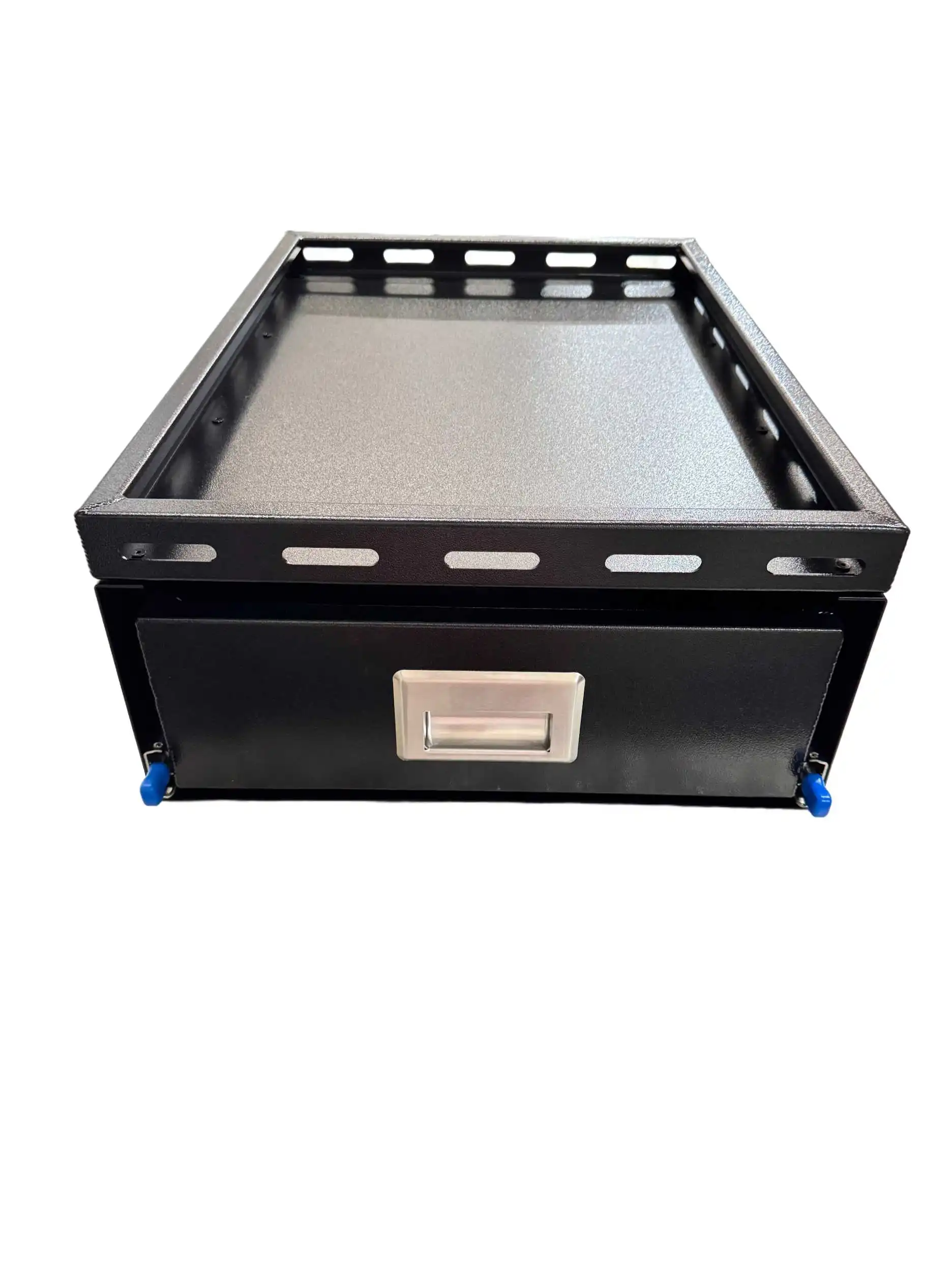 Aluminum Canopy Drawer, Marine Grade 5052 Aluminum Alloy, Heavy Duty Tool Box Drawer, 120kg Rated Slides, fit for Pickup Trucks