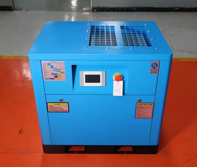 Customized Support  10 20 30 Rotary Silent Air-compressors 7BAR 8bar 10bar 12bar Industrial Screw Air Compressor