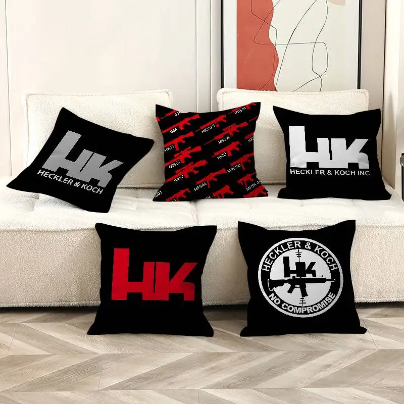 H-Hecklers Kochs Kissenbezug, Dekokissenbezug, bedruckter Kissenbezug für Couch