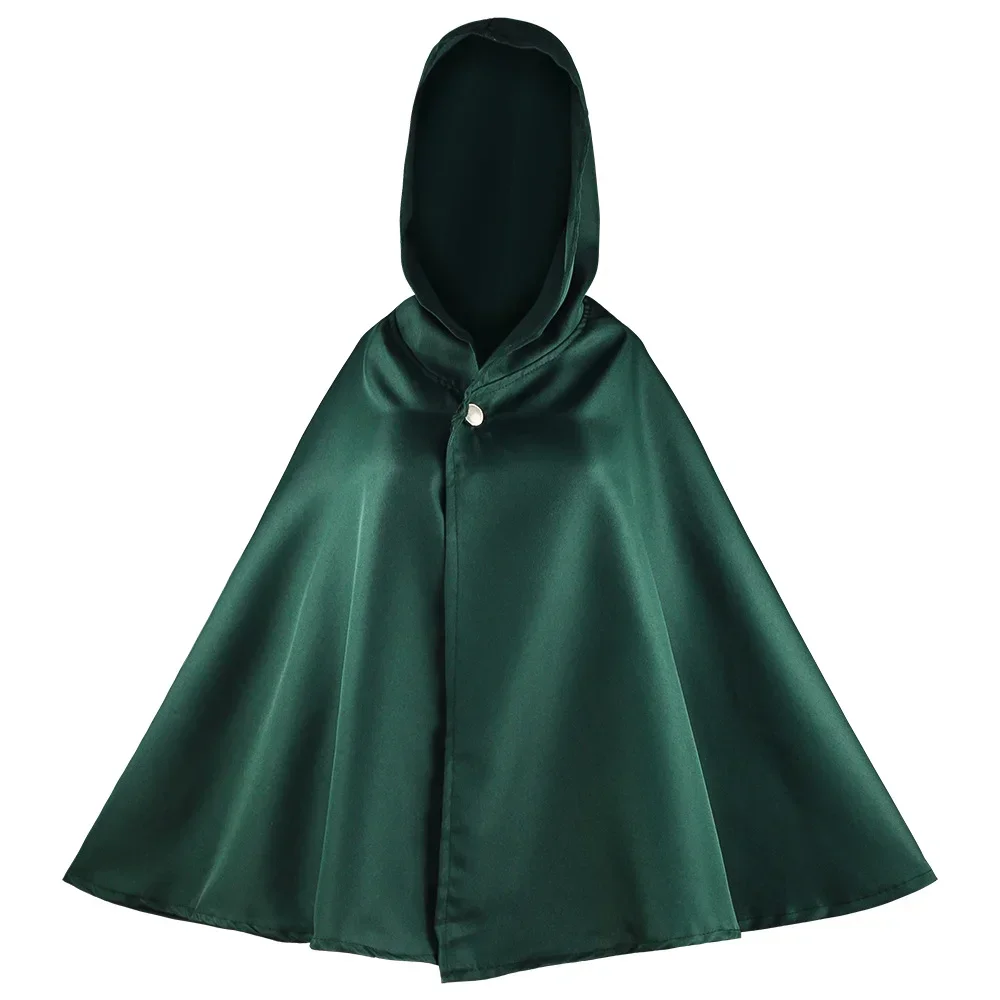 Anime Attack Cloak Shingeki No Kyojin Scouting Legion Cosplay Costume Cos Green Cape Mens Clothes Cosplay Costume Women