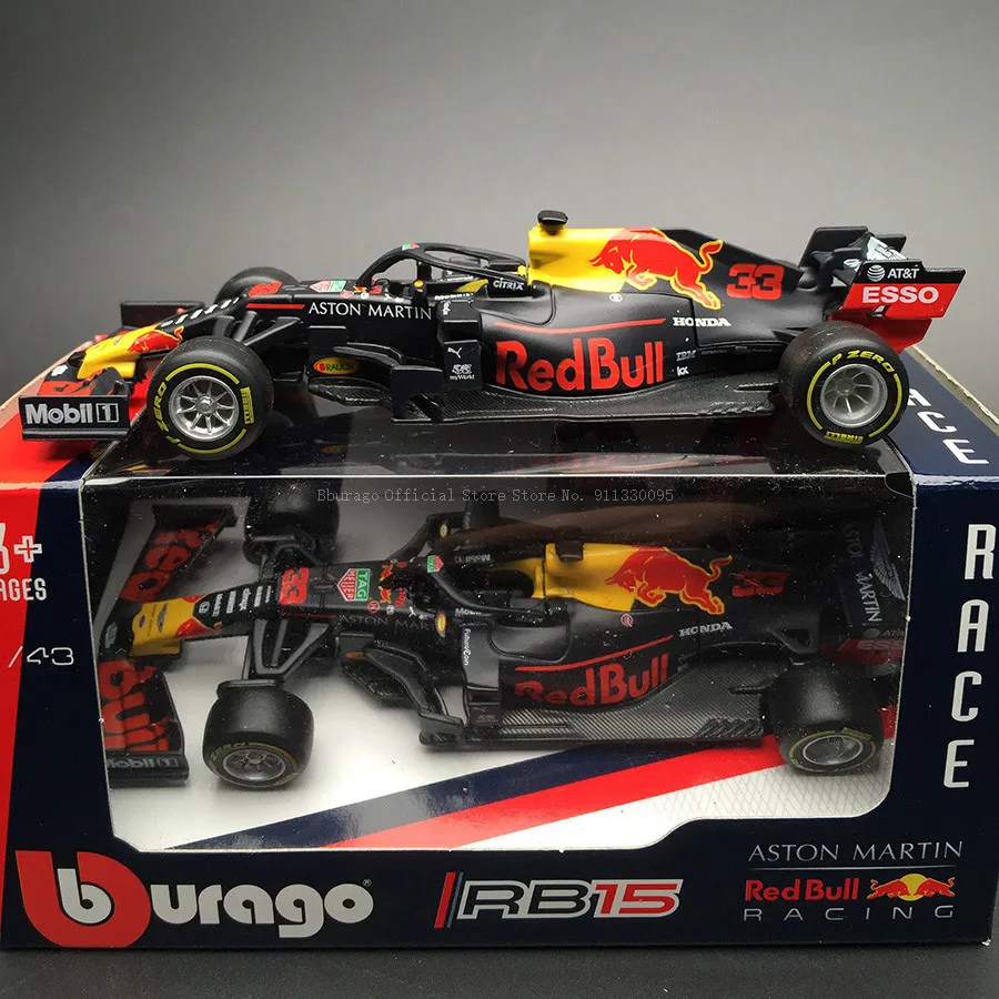 Bburago 1:43 Red Bull Racing TAG Heuer RB16b 2021 #33 MAX Verstappen Alloy Luxury Vehicle Diecast Cars Model Toy Collection Gift