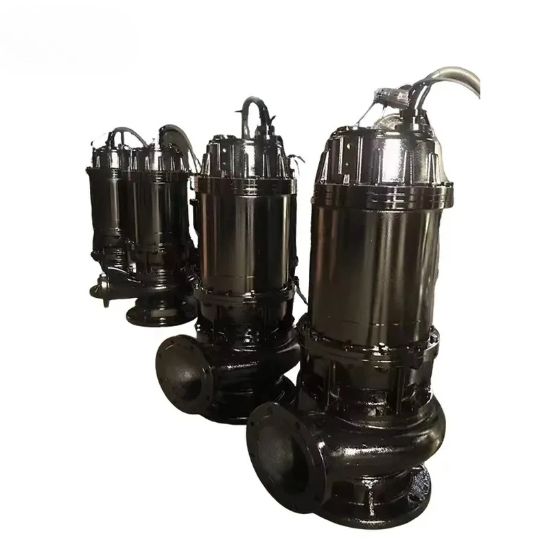 220V 380V Centrifugal Pump Structure Non-clogging Submersible Sewage Pump Stainless Steel Submersible Water Pump
