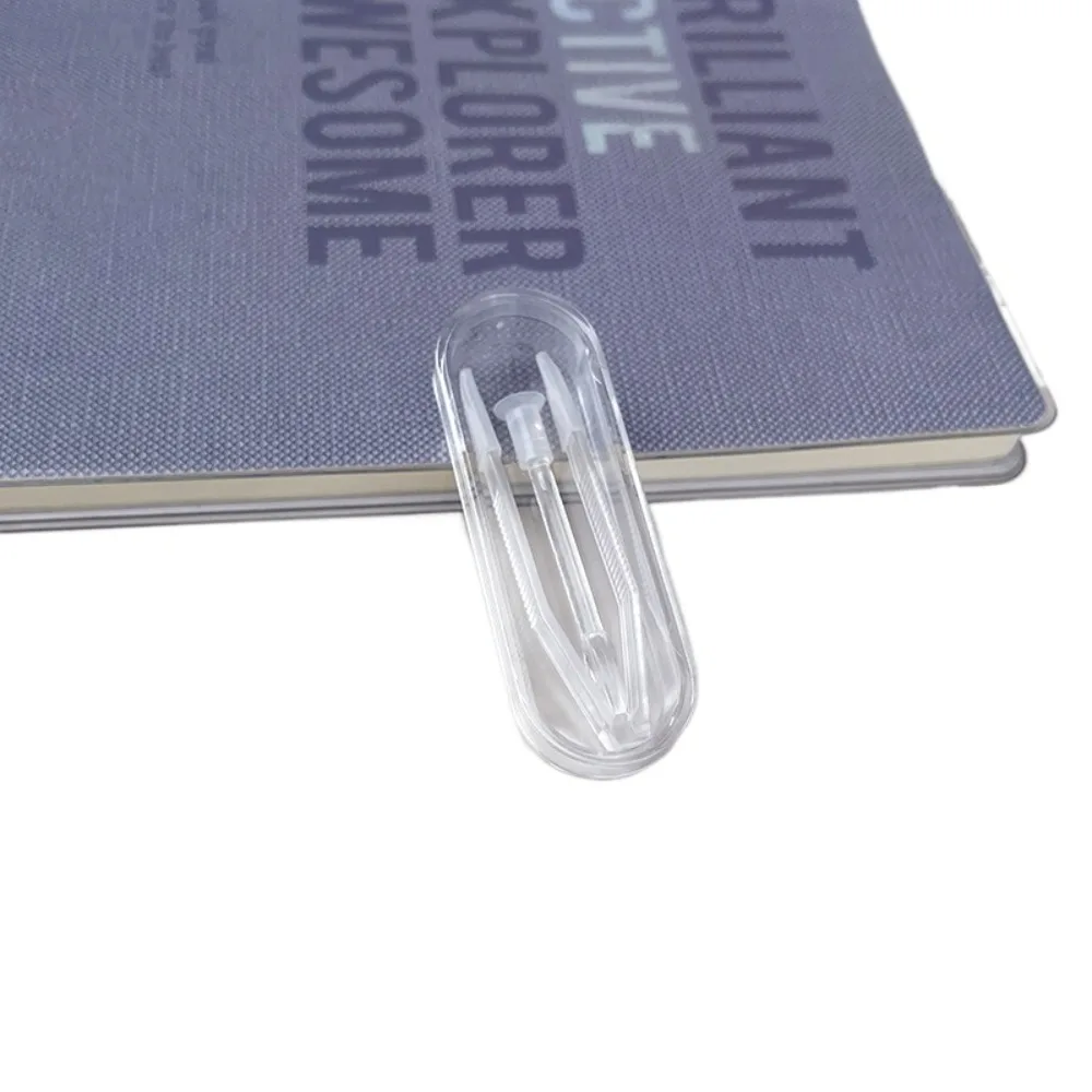 Multicolor Contact Lens Inserter Remover With Suction Stick Transparent Clip Contact Lens Inserter Wearing Tools Portable