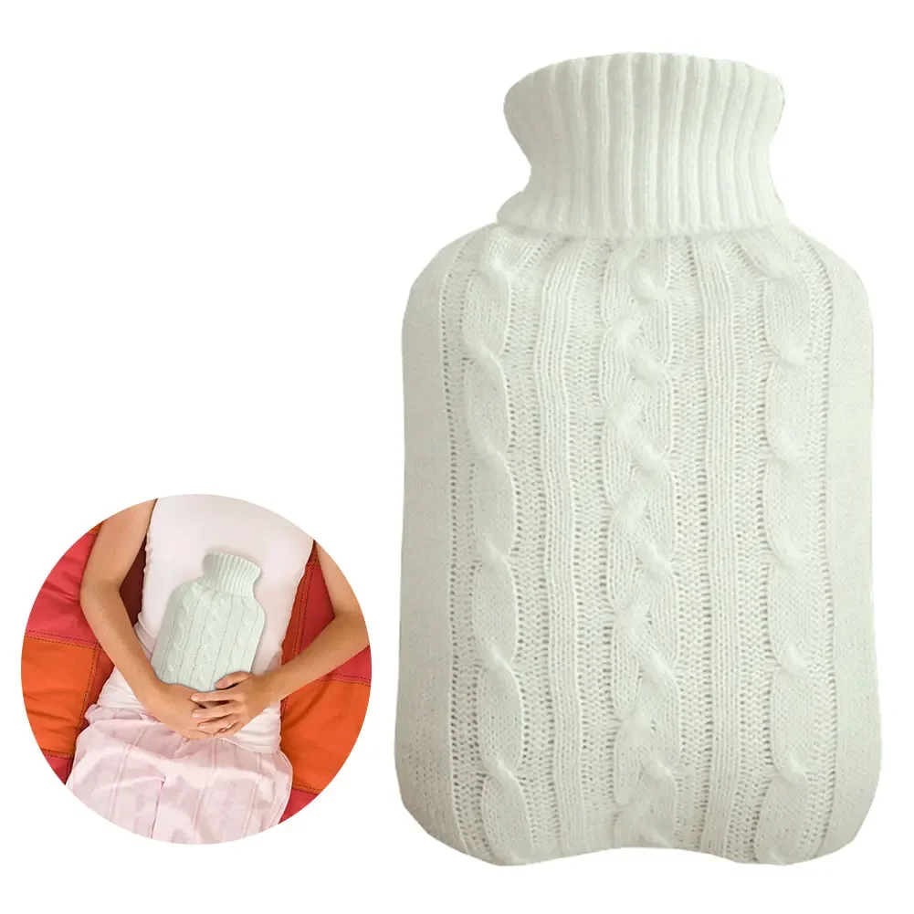 

Hot Water Bottle Cover Warm Water Bottle Cover Leakproof Hand & Feet Warmer Bag Cover Long Lasting Soft for Kids Men & Women
