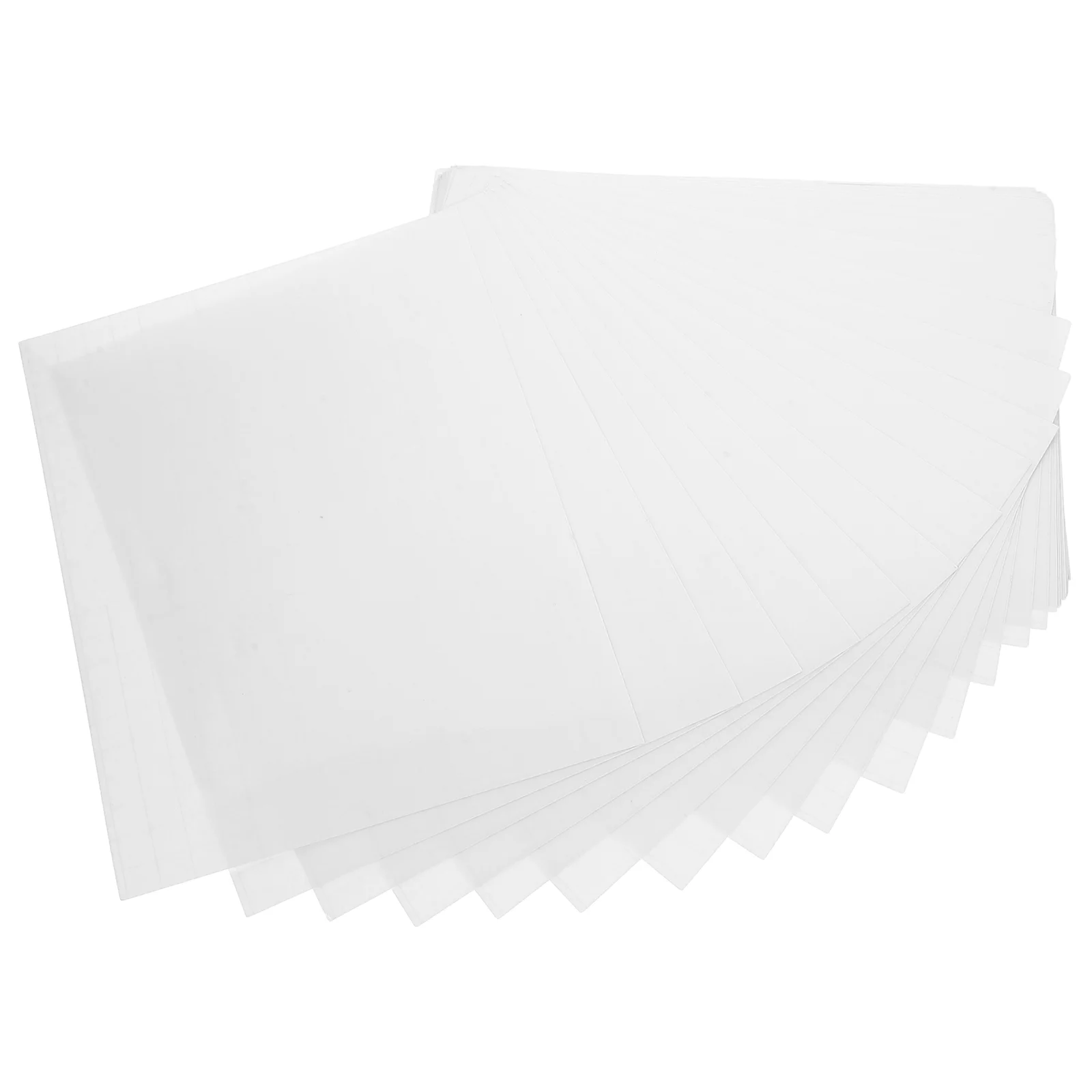 

50 Pcs Photo Album Cold Lamination Film Self Seal Laminating Clear Films Protective Plastic