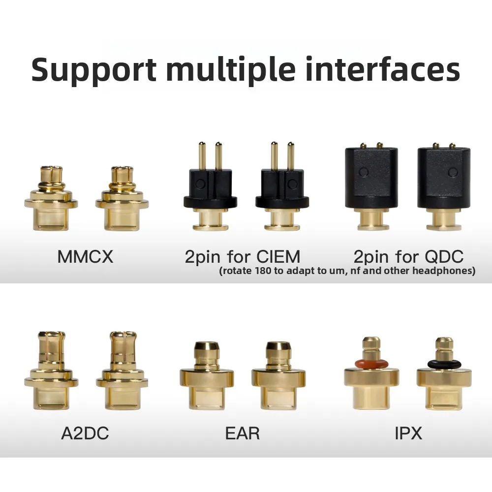 OE Audio Multi-Connector Multi-function Interchangeable Pin mmcx 0.78 qdc a2dc ear