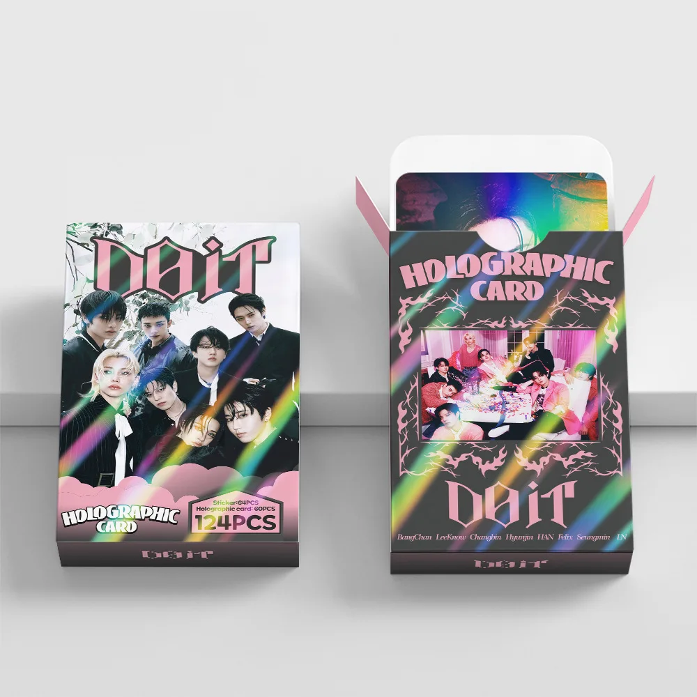 

SKZOO STRAYKIDS DO IT Laser Photocards 124pcs Set In Stock Kpop Fans Gift Birthday must-have gift for fans: greeting card