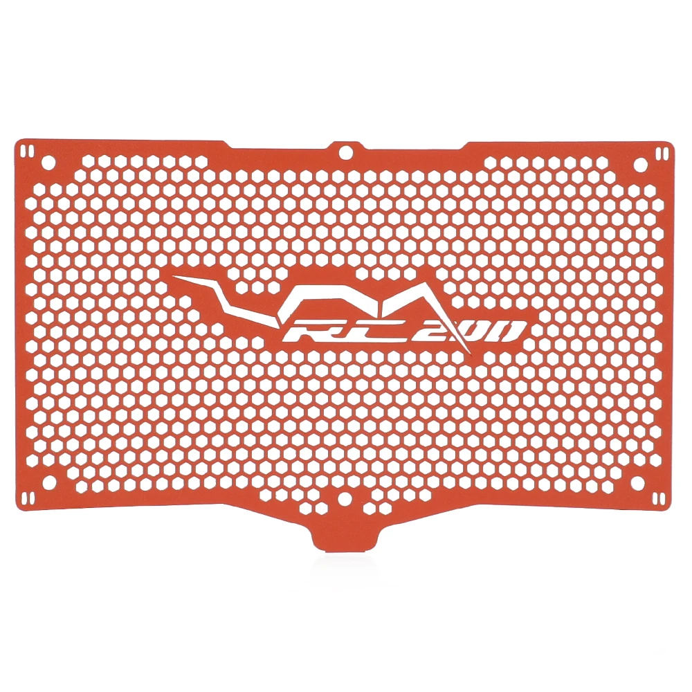 Motorcycle Accessory Aluminium Radiator Guard Protection Grille Cover Protector FOR KTM RC200 RC 200 RC-200 2022 2023 2024 2025