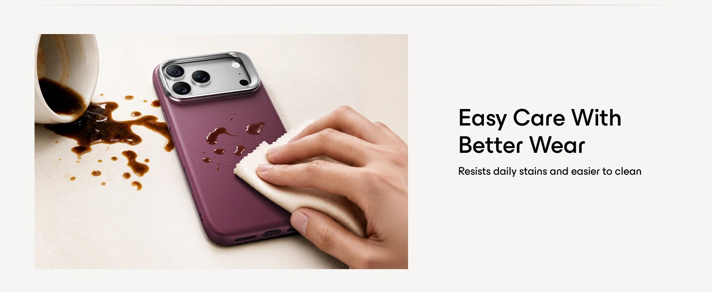 ESR für iPhone 18 Pro Max & 17 Pro Max MagSafe Handyhülle Ultra Slim Militärqualität Sturzschutz-Cover mit Kamerasteuerung – Detail 4
