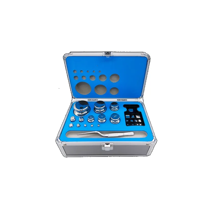 For F1 grade weights, 304 stainless steel weight set, calibration balance method weight blocks, 200g, 5kg, magnetless, 2k