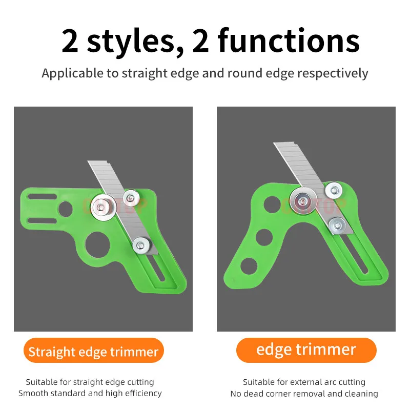 New Edge Trimming Knife Paint Board Trimming Artifact Woodworking Manual Edge Scraper PVC Strip Gypsum Board Scraping Knives