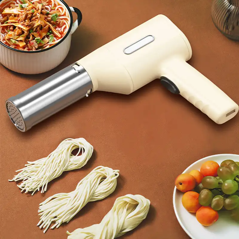 Household Electric cordless Pasta Maker Noodle Machine Home Automatic Charging Handheld Small Electric Surface Press Gun