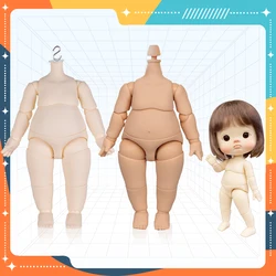 YmY big pear Doll body small 1/6 size S-hook for BJD ob joint Doll  Movable body Big Head doll accessories