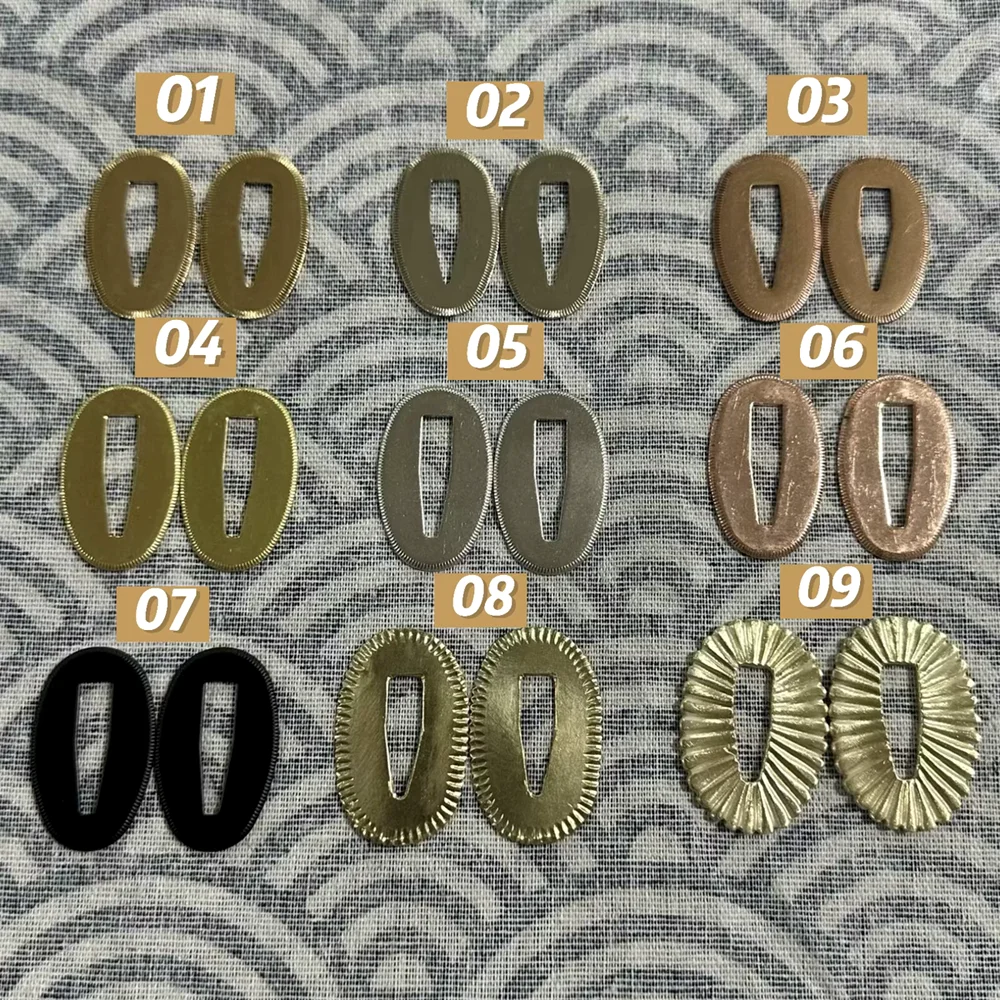 

18 Pcs Home Decorate Sword Fitting Blade Sepoa For Samurai Katana Samurai Saber Edged Falchion