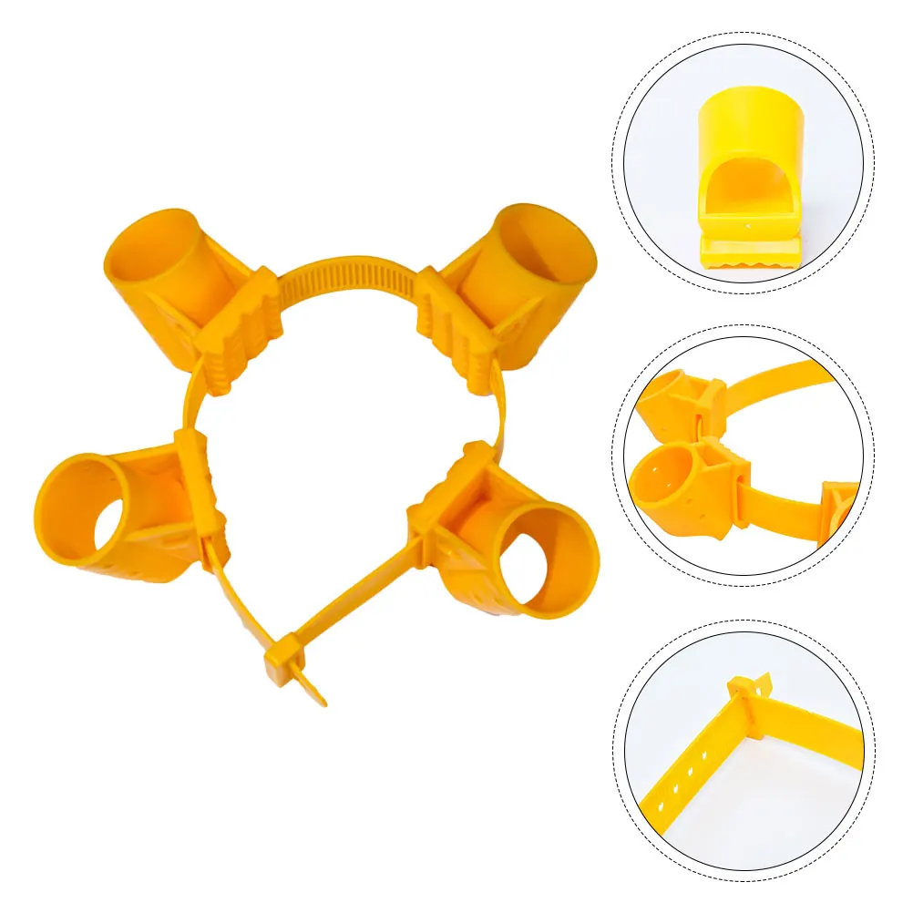 

5pcs Tree Support Holder Fixing Cup Strap Landscape Fixator Vertical Growth Friction Design Wood Compatible Easy