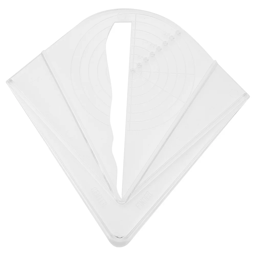 

Plastic Center Finder for Square Round Octagon and Sexangle Woodwork Tool
