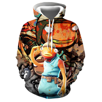 3D Printing Hoodie Anime Games Pullover Hoodie BoysGirls Battle Royale Sweatshirts Autumn/Winter Children's Adult Clothing