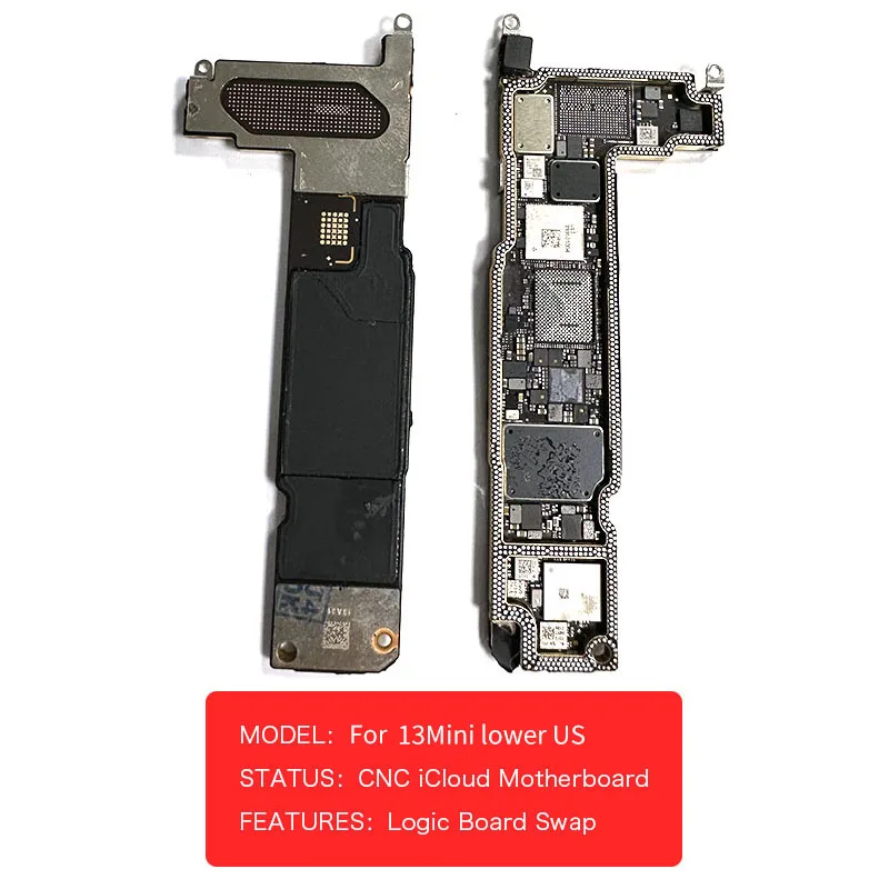 CNC-iPhone 13 pro max用マザーボード,ミニプレート,ロジックボードの