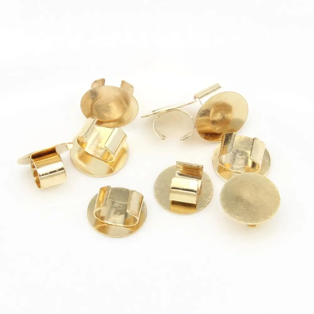 100ชิ้นฐานเชือกผมสีทองเงินอุปกรณ์ทำเครื่องประดับงานประดิษฐ์ทำด้วยตัวเองโลหะ c หัวเข็มขัดเชื่อมต่อที่คาดผม