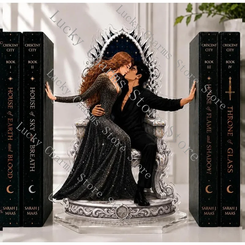 suportes-de-livros-verticais-fiole-e-riesen-com-design-bidimensional-e-plano-inspirados-em-«o-rei-da-floresta-magica»-suportes-de-livros-em-acrilico-dark-court-booksh