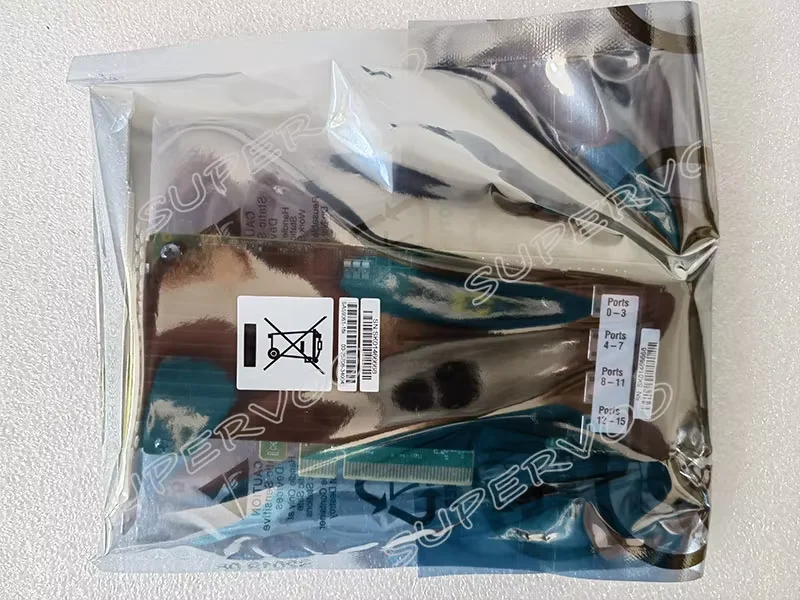 HBA 9500-8e محول تخزين ثلاثي الوضع 12 جيجابايت SFF-8644 SAS SATA NVMe 12 جيجابايت/ثانية 8 منافذ خارجية PCIe 4.0X8 05-50075-01 بطاقة أصلية #2