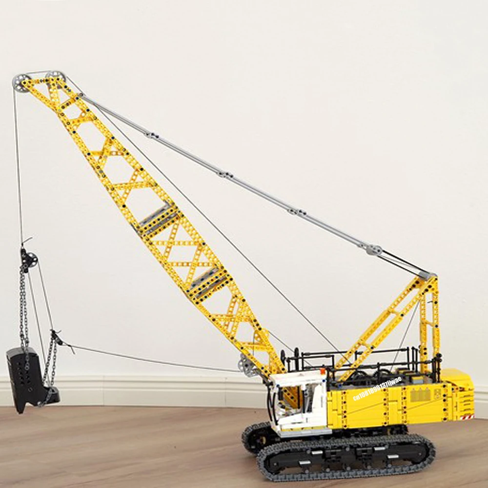 NEW 2378PCS MOC 1:21 scale city Engineering Series Dragline excavator model DIY creative ideas child Toy Gift Technology Blocks