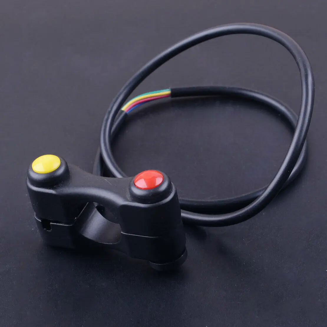 1Pcs Aluminum Alloy Handlebar Buttons 3 Push Switch 12V 7/8\\\\\\\