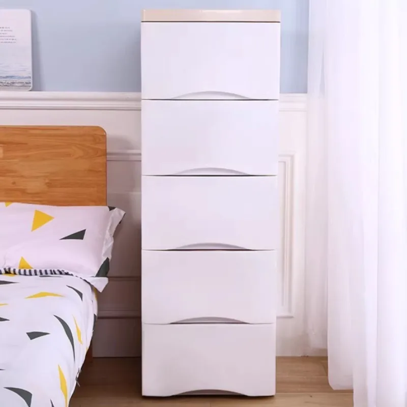 

Пластиковый комод с глубокими ящиками, современный комод для спальни, прочный органайзер с 5 ящиками для гостиной и прихожей