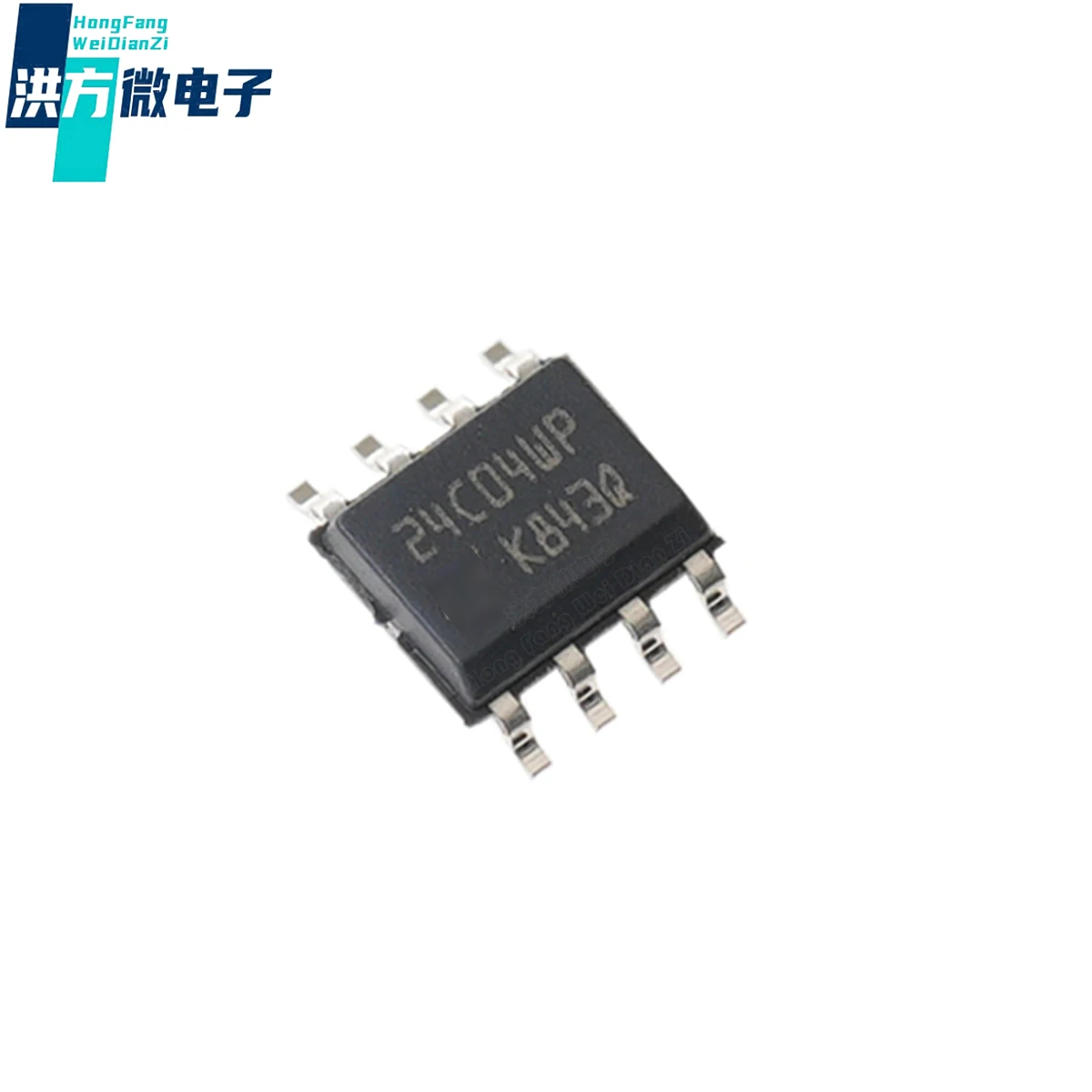 

20-100PCS original. 4 Kbit serial I2C bus EEPROM, -40 ℃~+85 ℃, 2.5V~5.5V, SOIC-8：M24C04-WMN6TP