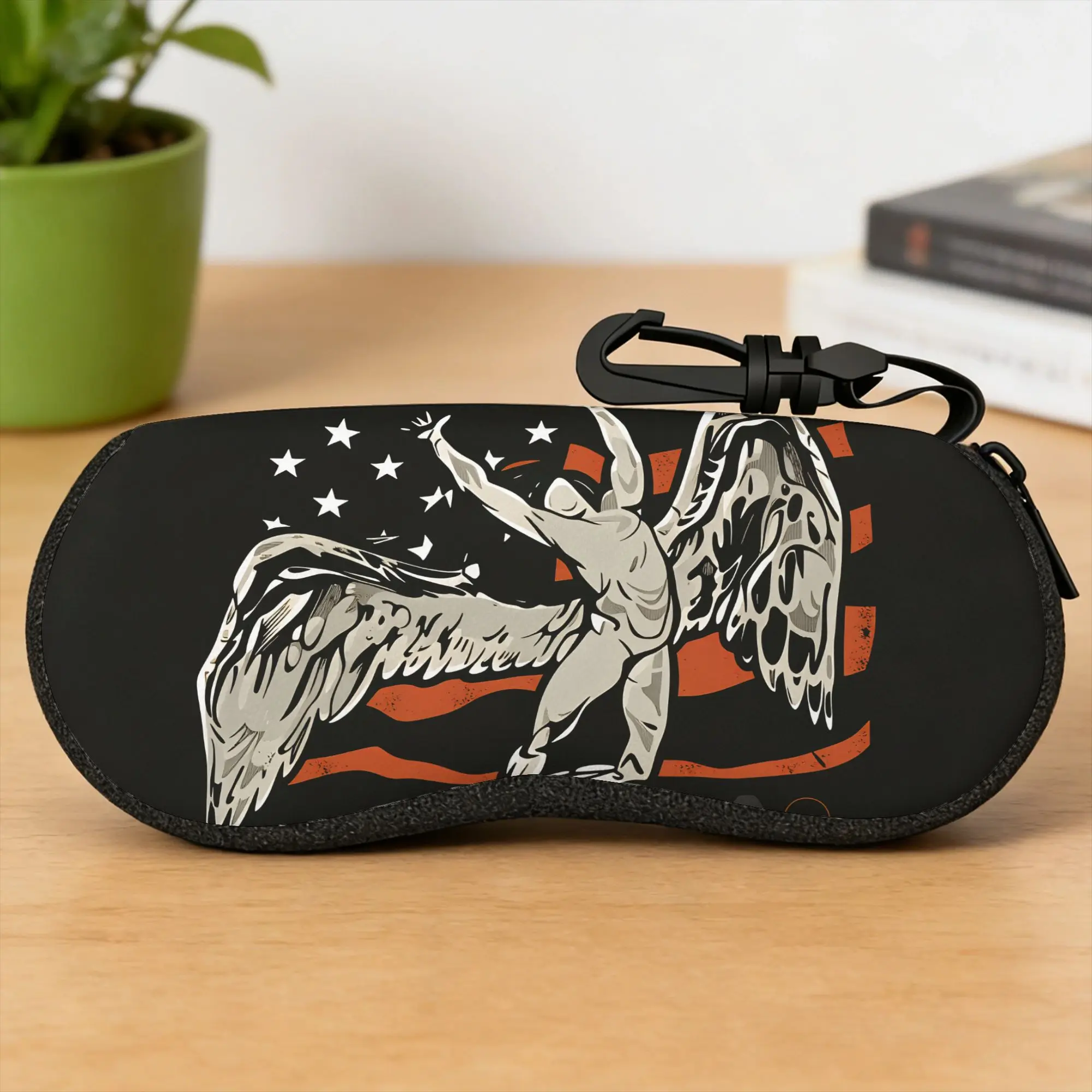 Estojo para Óculos The Mother Ship Led Zeppelin, Bolsa Portátil para Óculos de Sol, Capa de Óculos de Moda para Uso Externo, Caixa para Óculos Masculinos e Femininos