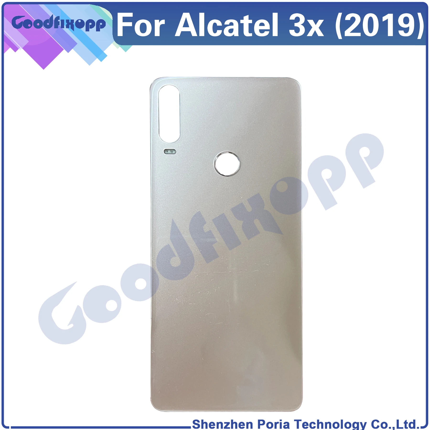 For Alcatel 3x 2019 5048 5048Y 5048A Battery Back Cover Rear Case Cover Rear Lid Parts Replacement