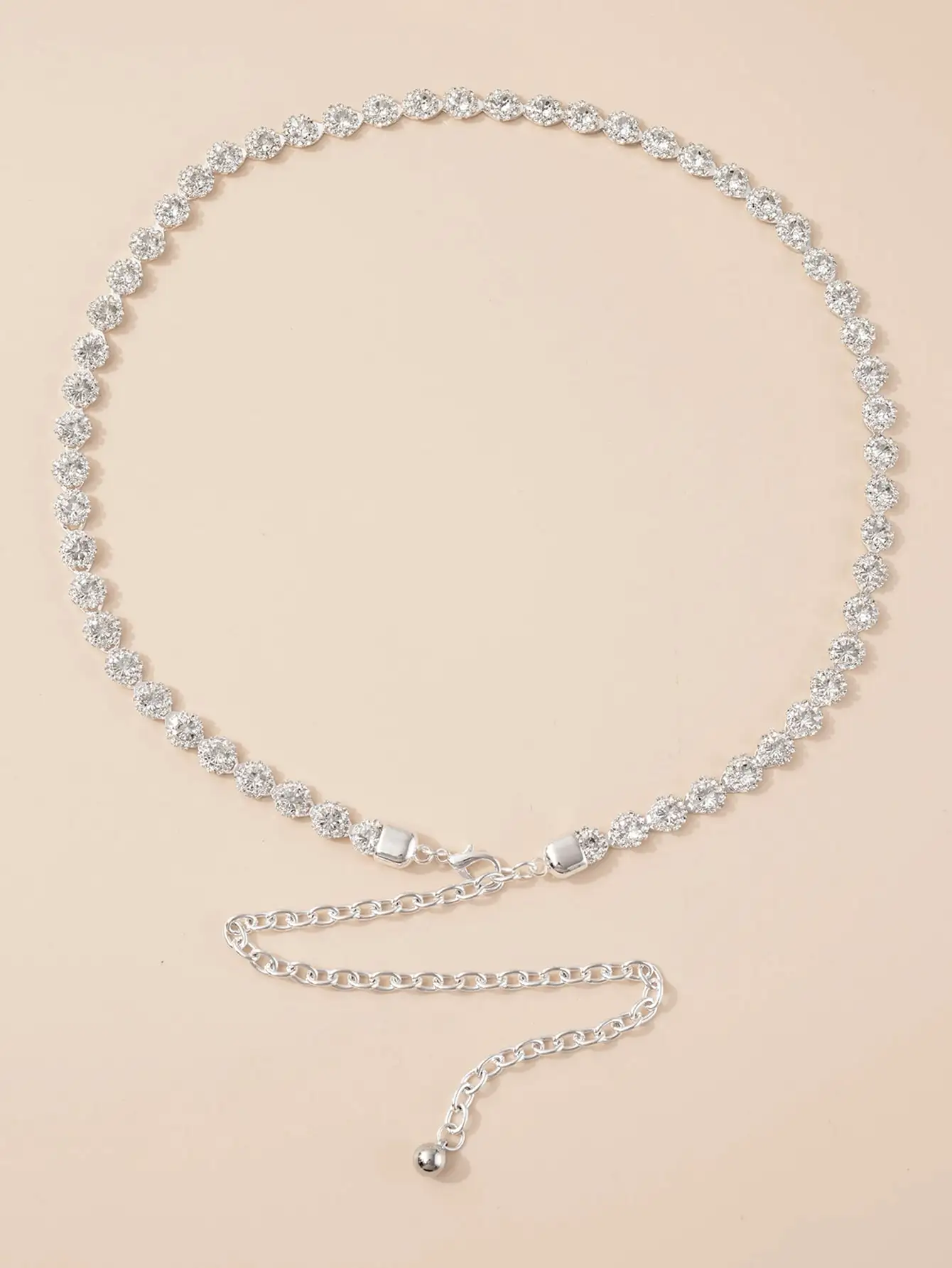 Kettengürtel mit Strass-Dekor