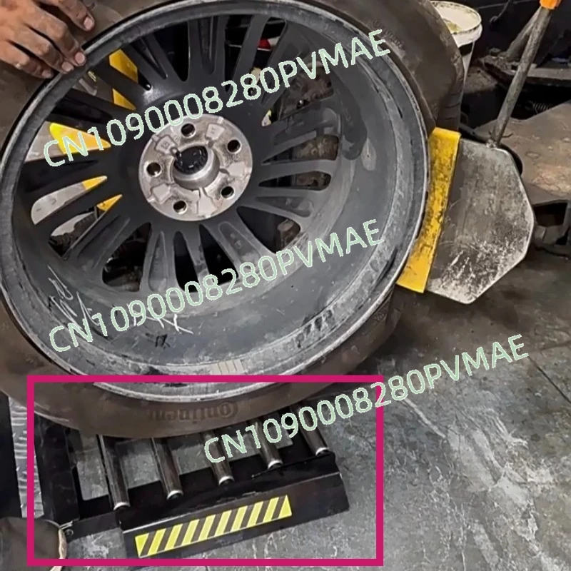 Placa de Rodillos para Cambio de Neumáticos, Herramienta Auxiliar Deslizante para Ahorrar Esfuerzo, Base Deslizante para Cambio Rápido de Neumáticos