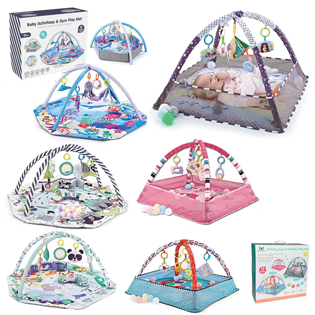 Cadre de Fitness pour Bébé, Polymère, Clôture Multifonction, Sol, Jeu d'Activité, Couverture, Jouets d'Éveil