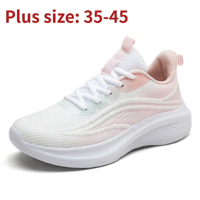 8838 Women's Sports Shoes 2024 Spring Brand Special Running Sneaker Elegant Low Heel Casual Women's Lace Up Vulcanized Shoe