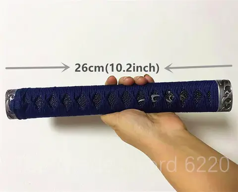 Nice 26cm Tsuka Hilt Handle Alloy Fuchi Kashira Menuki For Japanese Real Katana Parts Handle Hilt Japan Samurai Sword Fittings