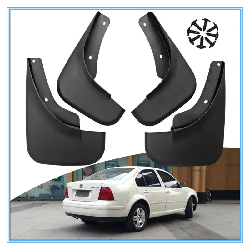 

4PCS Mud Guards For VW Golf 4 Mk4 IV Bora Jetta 1998-2005 Fender Mud Flaps Splash Guards Mudguards Mud Fender Flaps Accessories