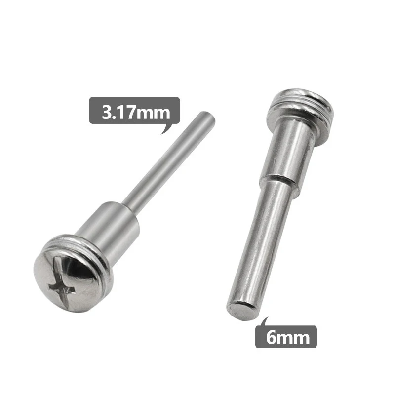 1 Piece High Speed Steel Cutting Blade Connecting Rod Rotary Tool Diamond Screw Mandrel Shank Sander Saw Blade Clamp Rod