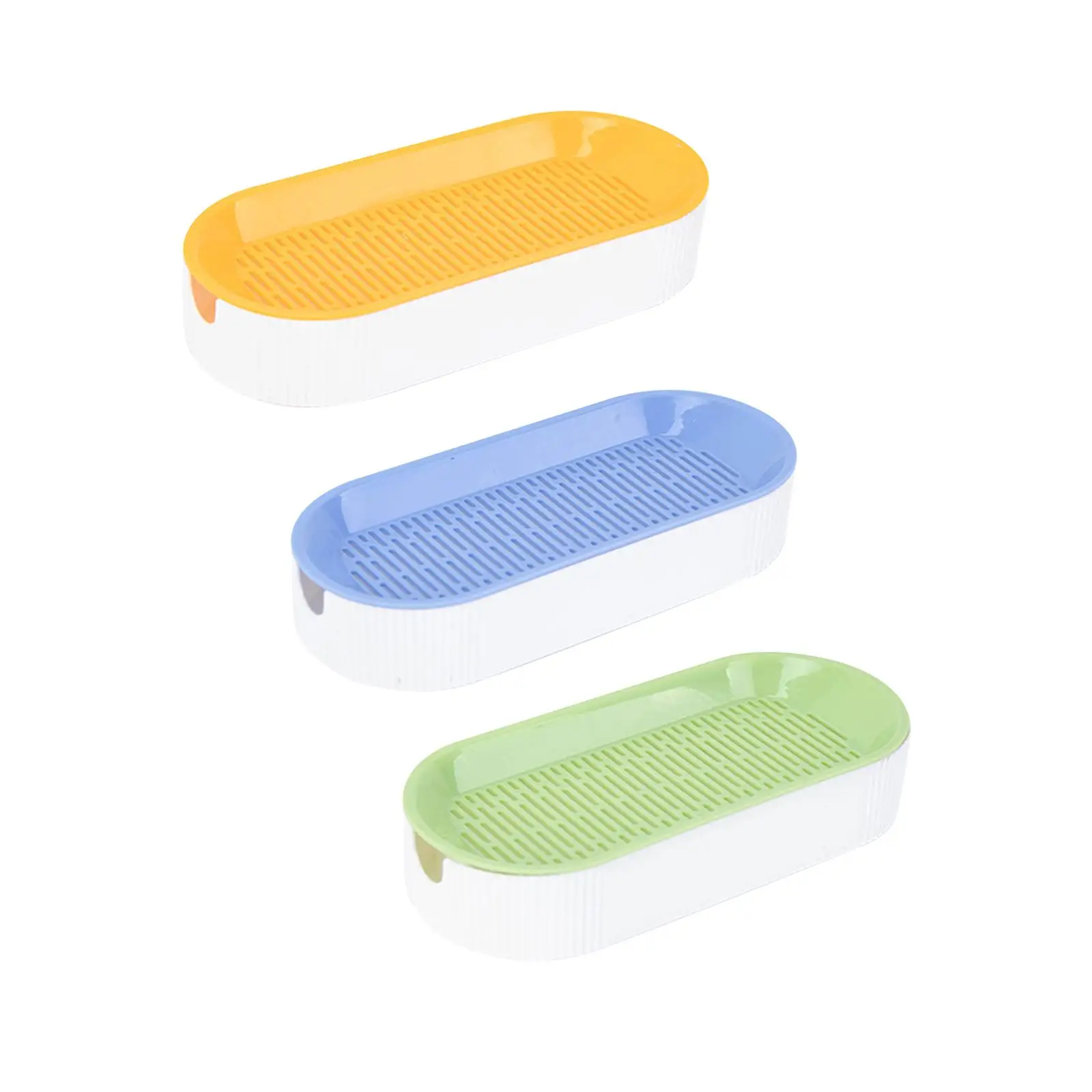 Cat Grass Growing Tray Wheatgrass Grower Germinating Trays Reusable Seed Sprouter Tray for Seedling Planting Greenhouse Home
