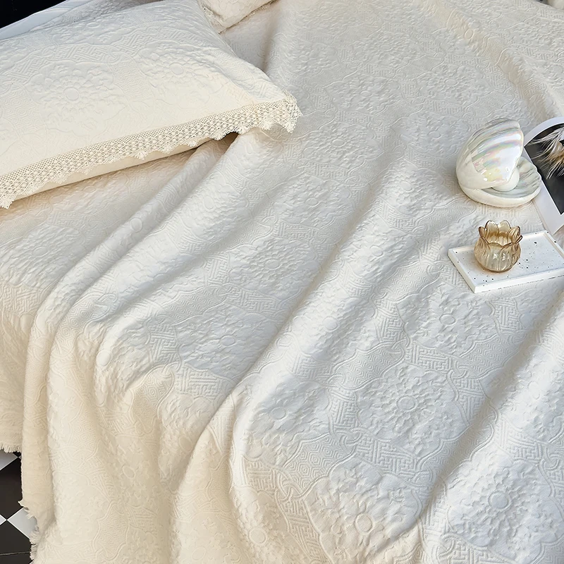 3Pcs Luxury Pure Cotton Emboss - Luxury Home Textiles Usa review and price