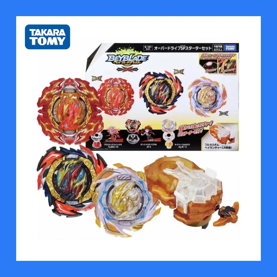 

Takara Tomy Beyblade Burst DB B-191 Overdrive Special Starter Set