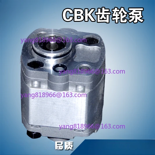 

CBK Series Hydraulic Pump CBK-F0.8 F1.6 F2.1 F2.6 F3.2 F3.7 F4.2 F5.8 F6 F8 Mini Gear Pump High Pressure:20Mpa