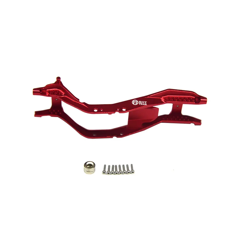 Chassi de alumínio da equipe quente para peças AXIAL SCX30 RC