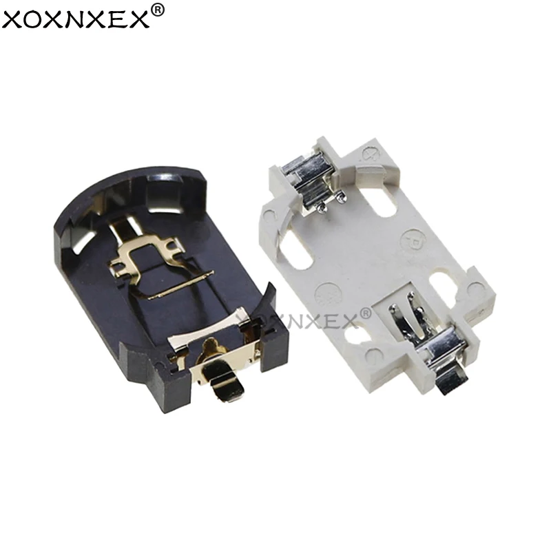 1pcs CR2032 Battery Holder Coin Cell Button Socket Holder Case CR2032 Coin Cell Button Battery Holder Mounting Base